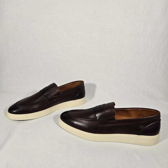 ALLEN EDMONDS Randolph 2.0 Espresso Leather Slip-On Sneaker Shoe #7457 Men's 15D - Picture 3 of 17